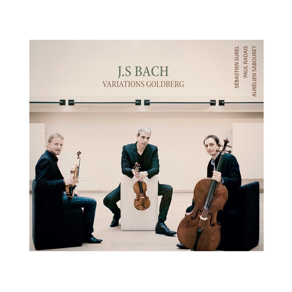 BACH - Surel - Variations Goldberg, pour clavier BWV.988..
